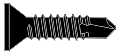 Flat Head Self-Drilling Screws. Flat Head Self-Drilling Screws.